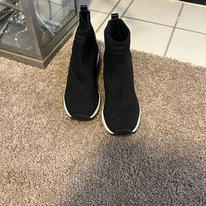 Women's Black Sock Sneakers